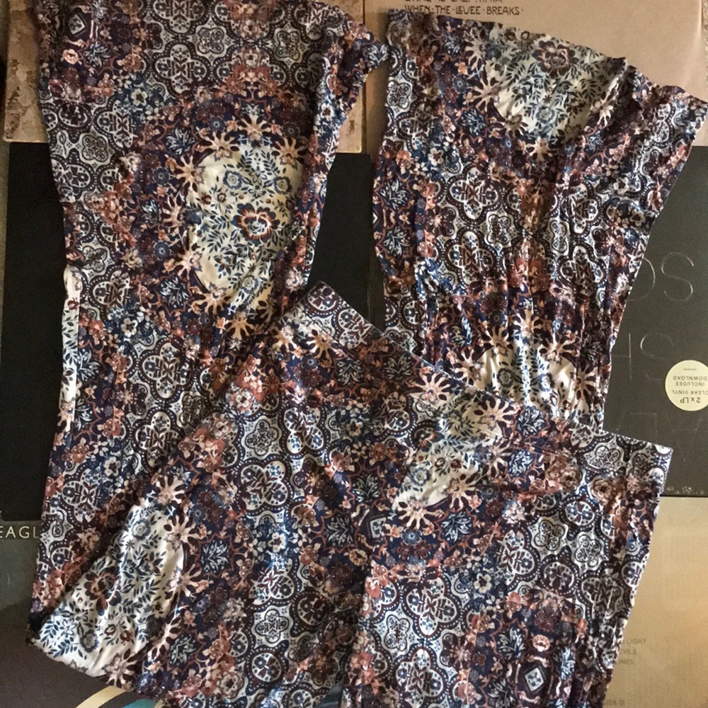 Hippie Patterned Flare Pants ☮️